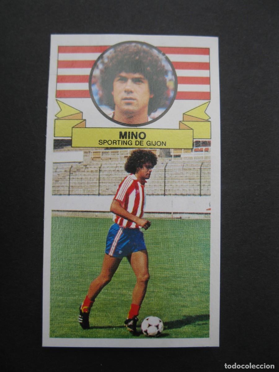 Figurine di Calcio: MINO (SPORTING DE GIJ&Oacute;N) - CAMPEONATO DE LIGA 85/86 - EDICIONES ESTE.