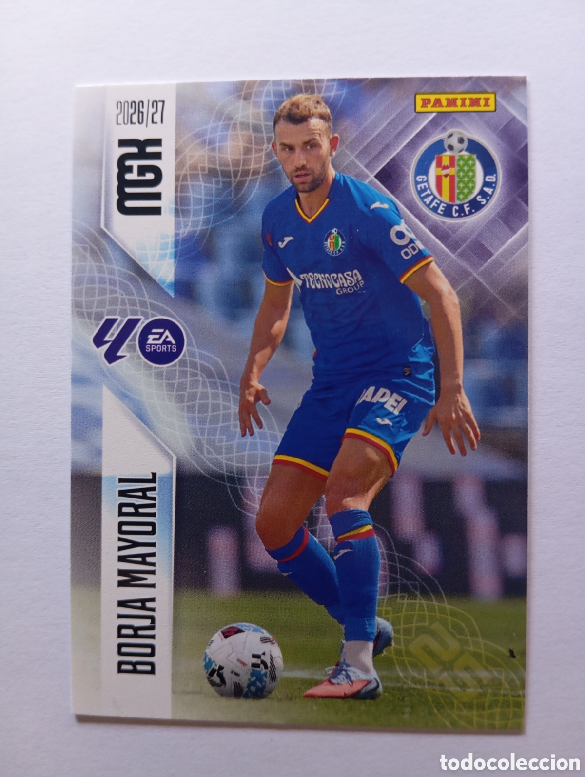 Cromos de f&uacute;tbol: 195 BORJA MAYORAL GETAFE PANINI MEGACRACKS 26 27