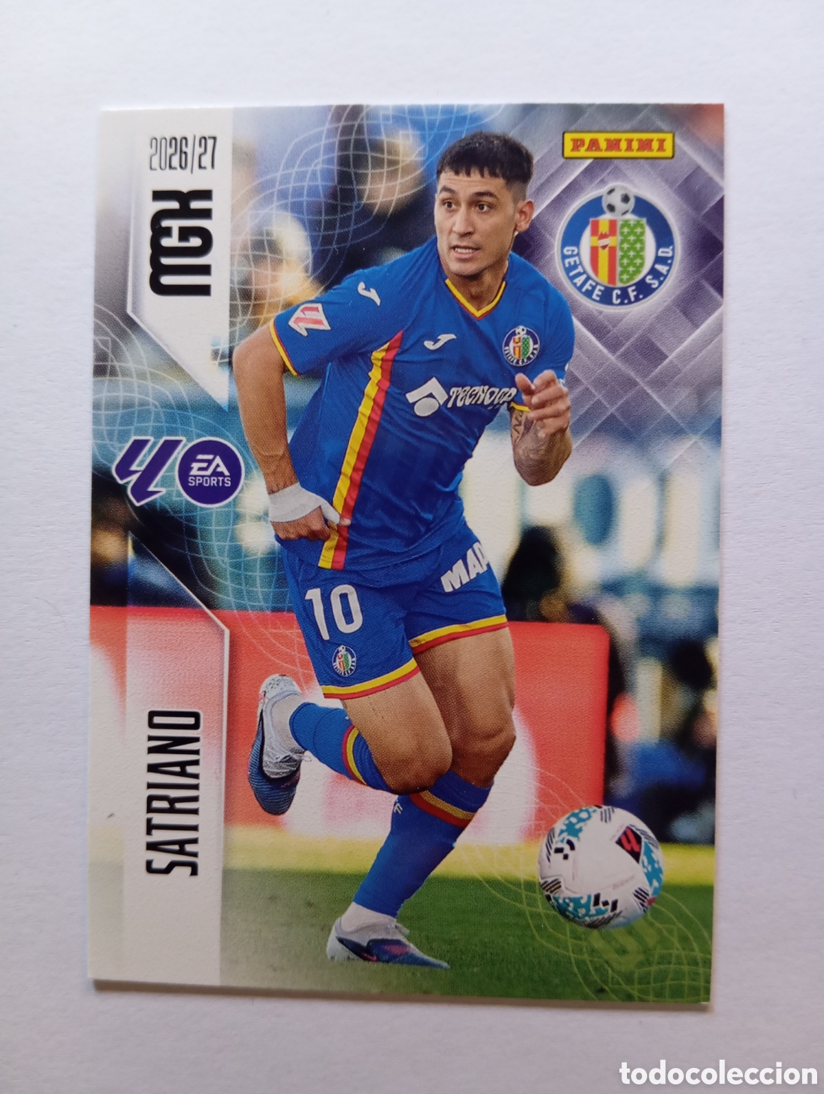 Cartes &agrave; collectionner de Football: 197 SATRIANO GETAFE PANINI MEGACRACKS 26 27