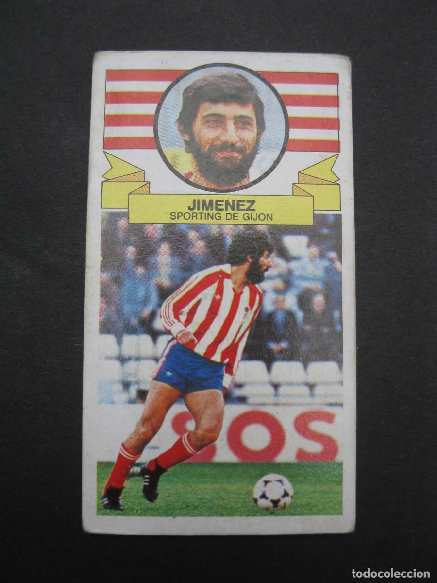 Cartes &agrave; collectionner de Football: JIMENEZ (SPORTING DE GIJ&Oacute;N) - CAMPEONATO DE LIGA 85/86 - EDICIONES ESTE.