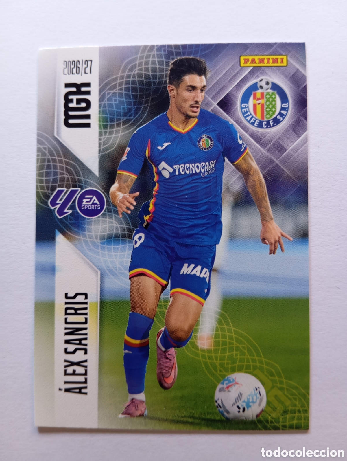 Cartes &agrave; collectionner de Football: 198 ALEX SANCRIS GETAFE PANINI MEGACRACKS 26 27