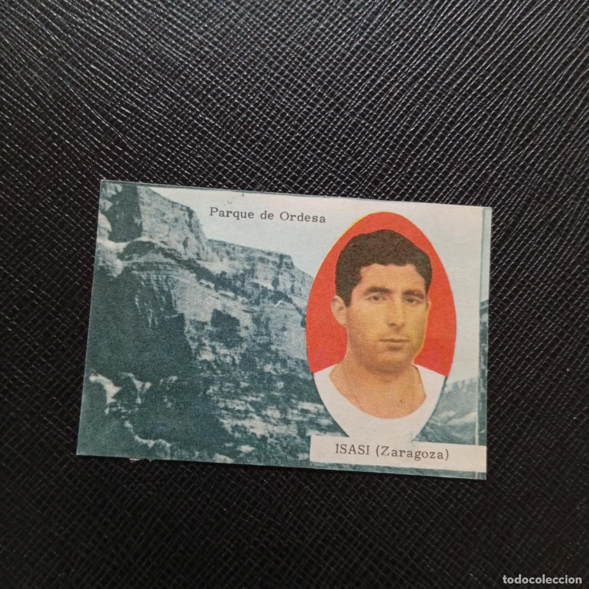 Cromos de f&uacute;tbol: ISASI ZARAGOZA FHER 1963 1964 CROMO FUTBOL 63 64 LIGA - DESPEGADO - A30 PG73