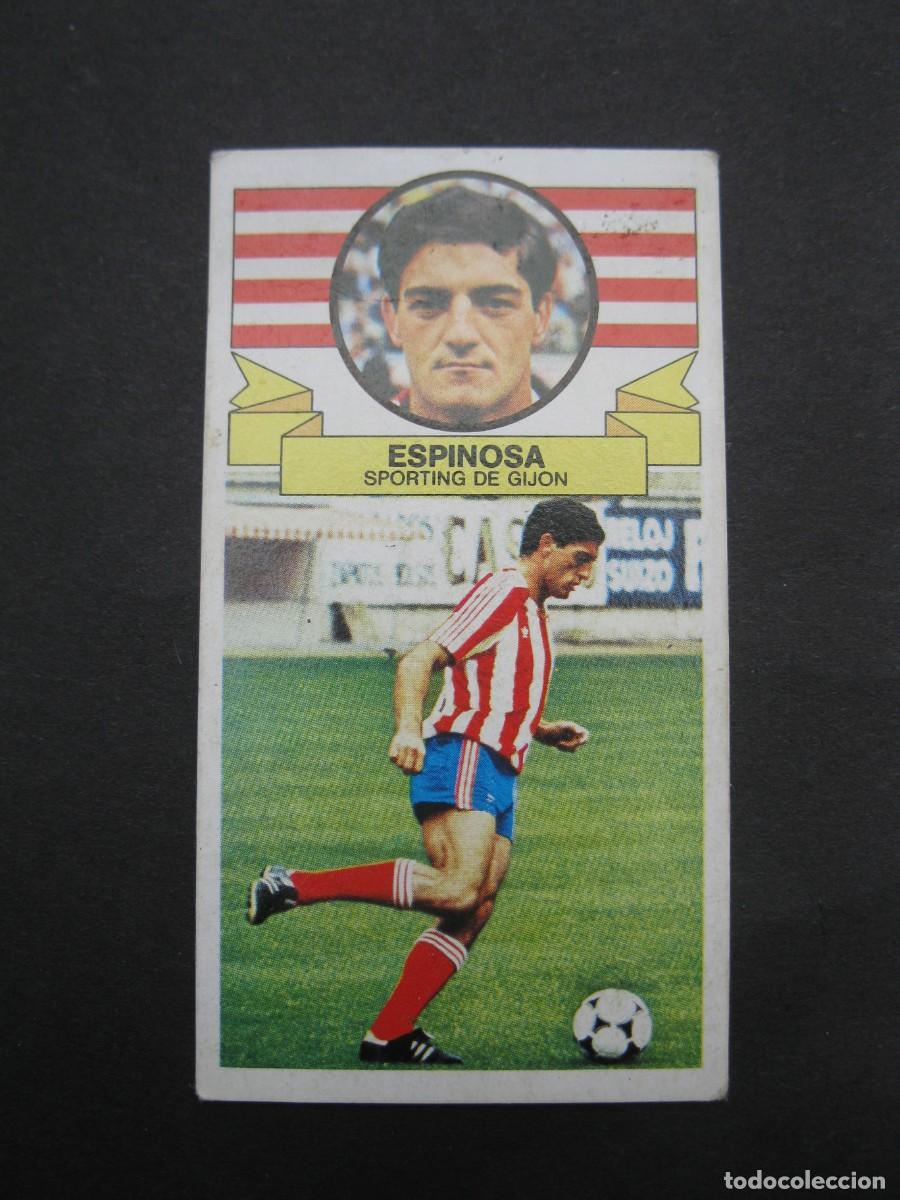 Cartes &agrave; collectionner de Football: ESPINOSA (SPORTING DE GIJ&Oacute;N) - CAMPEONATO DE LIGA 85/86 - EDICIONES ESTE.
