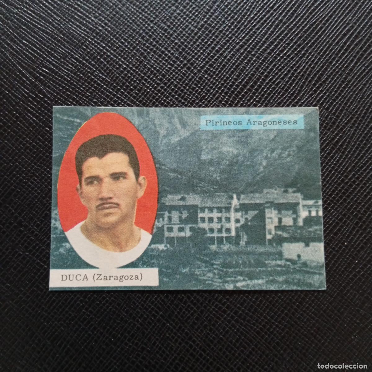 Fu&szlig;ball-Sticker: DUCA ZARAGOZA FHER 1963 1964 CROMO FUTBOL 63 64 LIGA - DESPEGADO - A30 PG82
