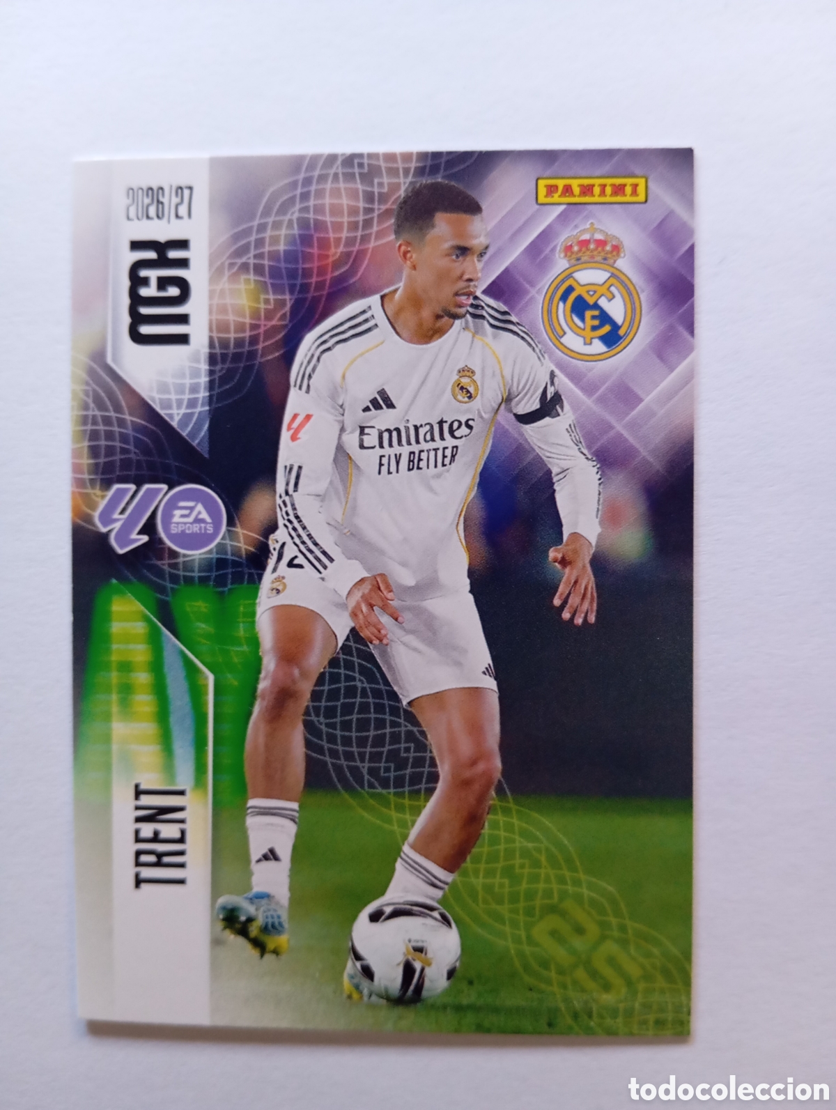 Fu&szlig;ball-Sticker: 220 TRENT ALEXANDER-ARNOLD REAL MADRID PANINI MEGACRACKS 26 27