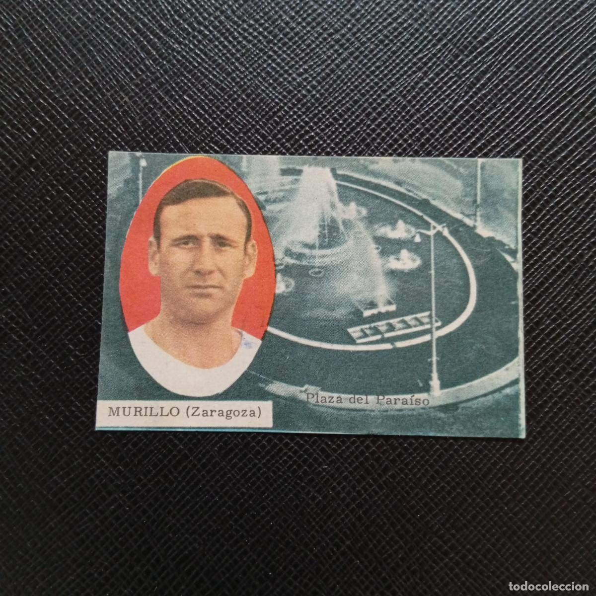 Cromos de f&uacute;tbol: MURILLO ZARAGOZA FHER 1963 1964 CROMO FUTBOL 63 64 LIGA - DESPEGADO - A30 PG91