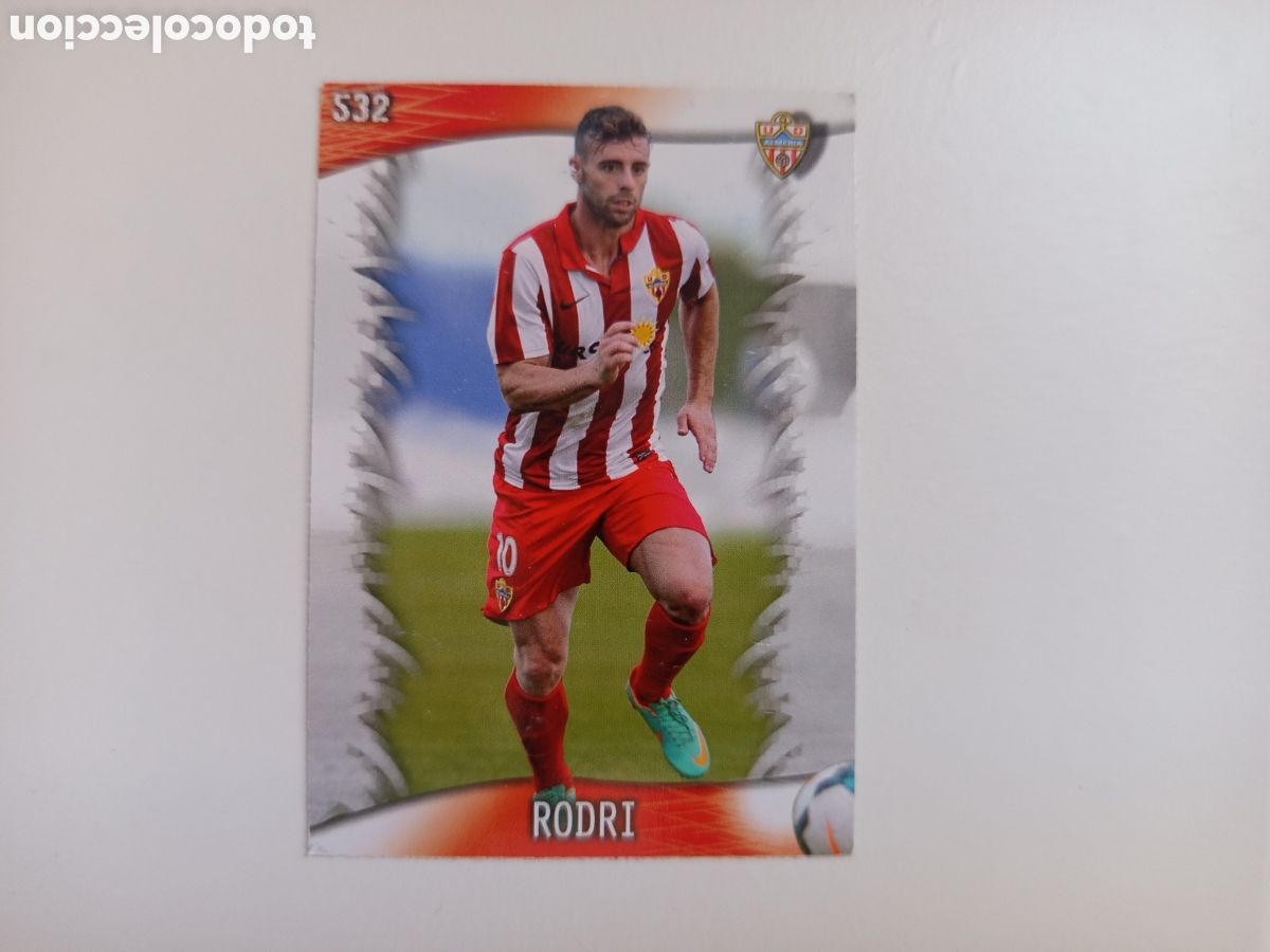Fu&szlig;ball-Sticker: ❇️ CROMO ⚽ RODRI ALMER&Iacute;A 532 FICHAS LIGA QUIZ GAME 2014 13 14 2013 2014 MUNDICROMO ❇️