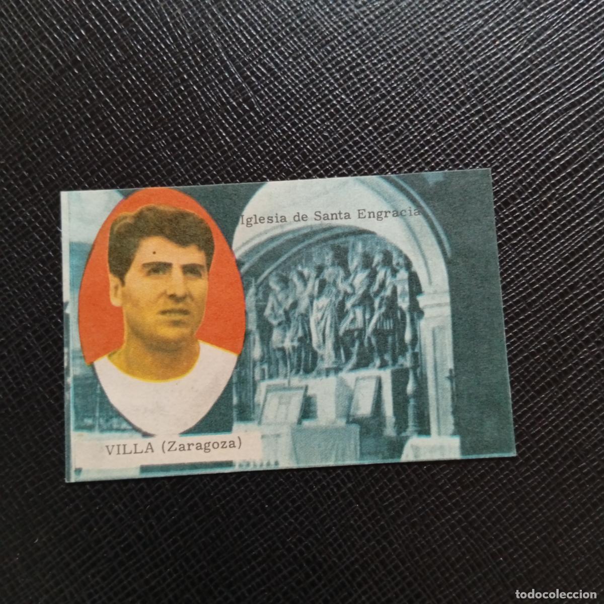 Fu&szlig;ball-Sticker: VILLA ZARAGOZA FHER 1963 1964 CROMO FUTBOL 63 64 LIGA - DESPEGADO - A30 PG100
