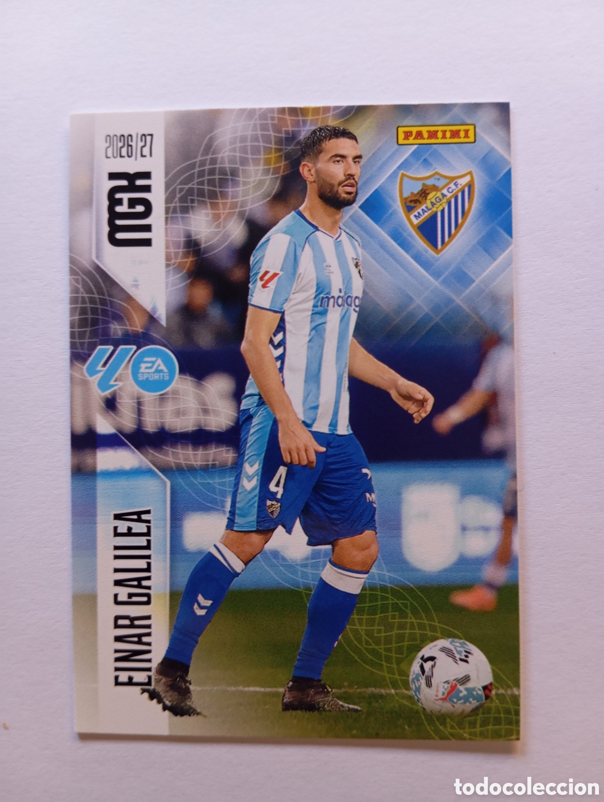 Fu&szlig;ball-Sticker: 241 EINAR GALILEA MALAGA CF PANINI MEGACRACKS 26 27