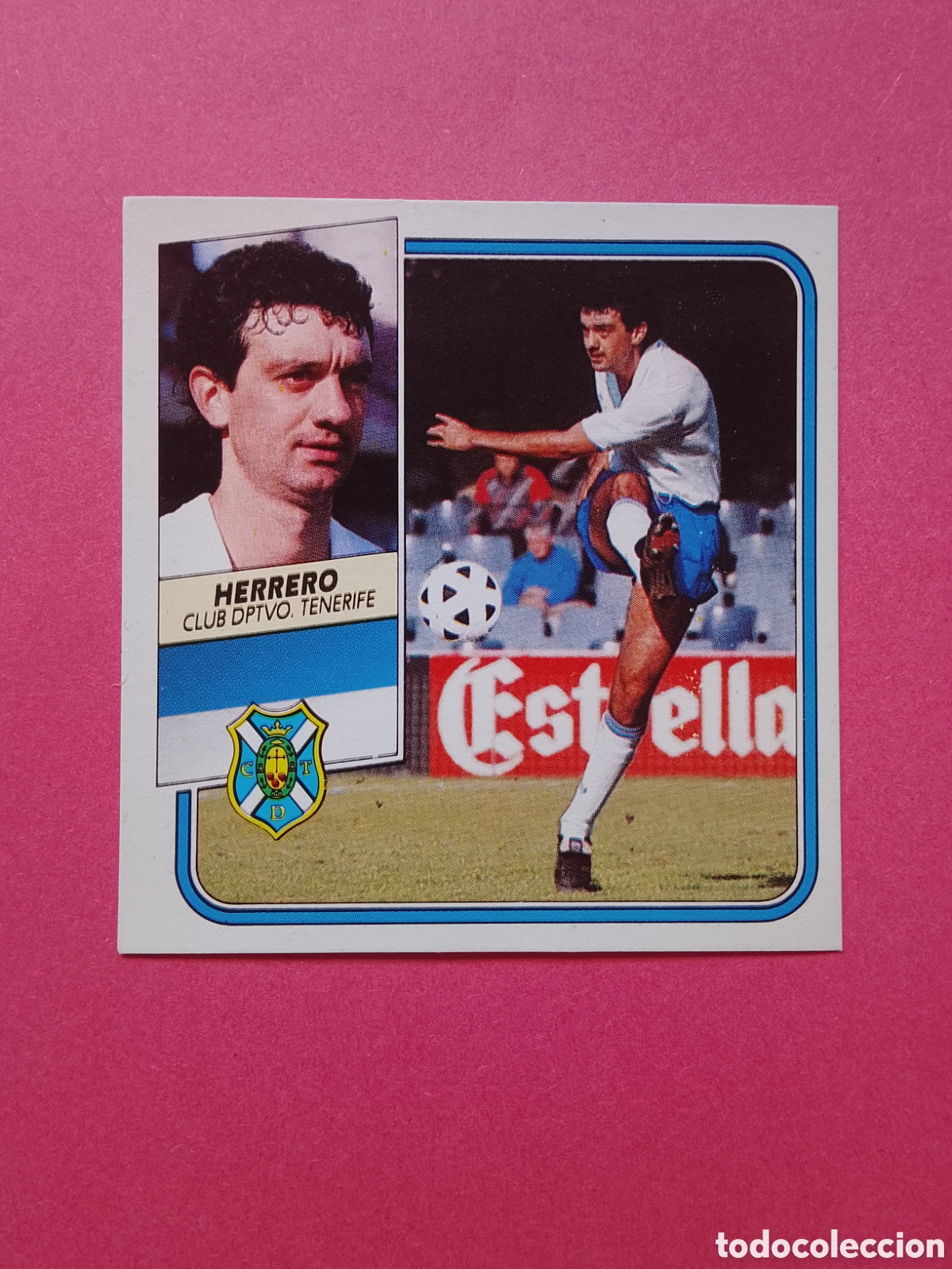 Figurine di Calcio: HERRERO BAJA TENERIFE 89-90- DESPEGADO LEVE