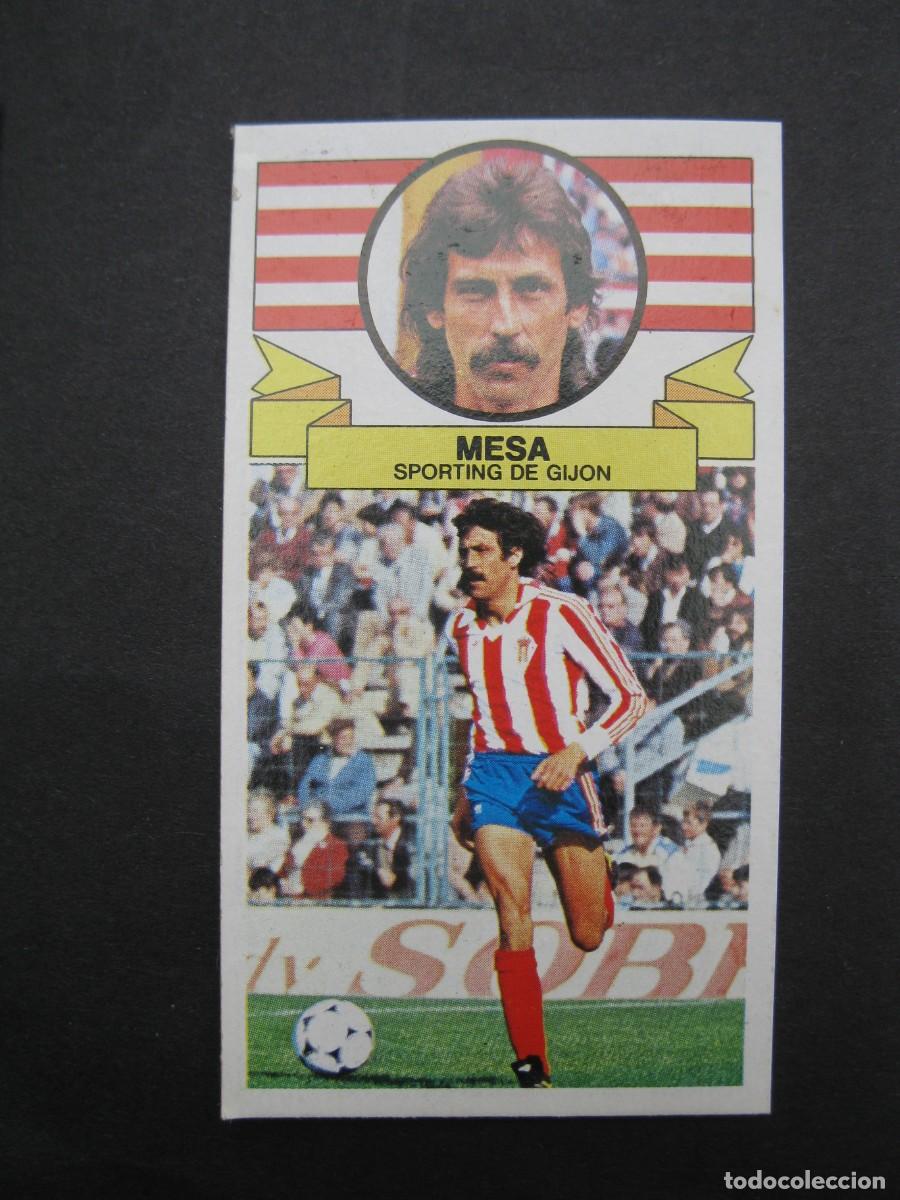 Fu&szlig;ball-Sticker: MESA (SPORTING DE GIJ&Oacute;N) - CAMPEONATO DE LIGA 85/86 - EDICIONES ESTE.