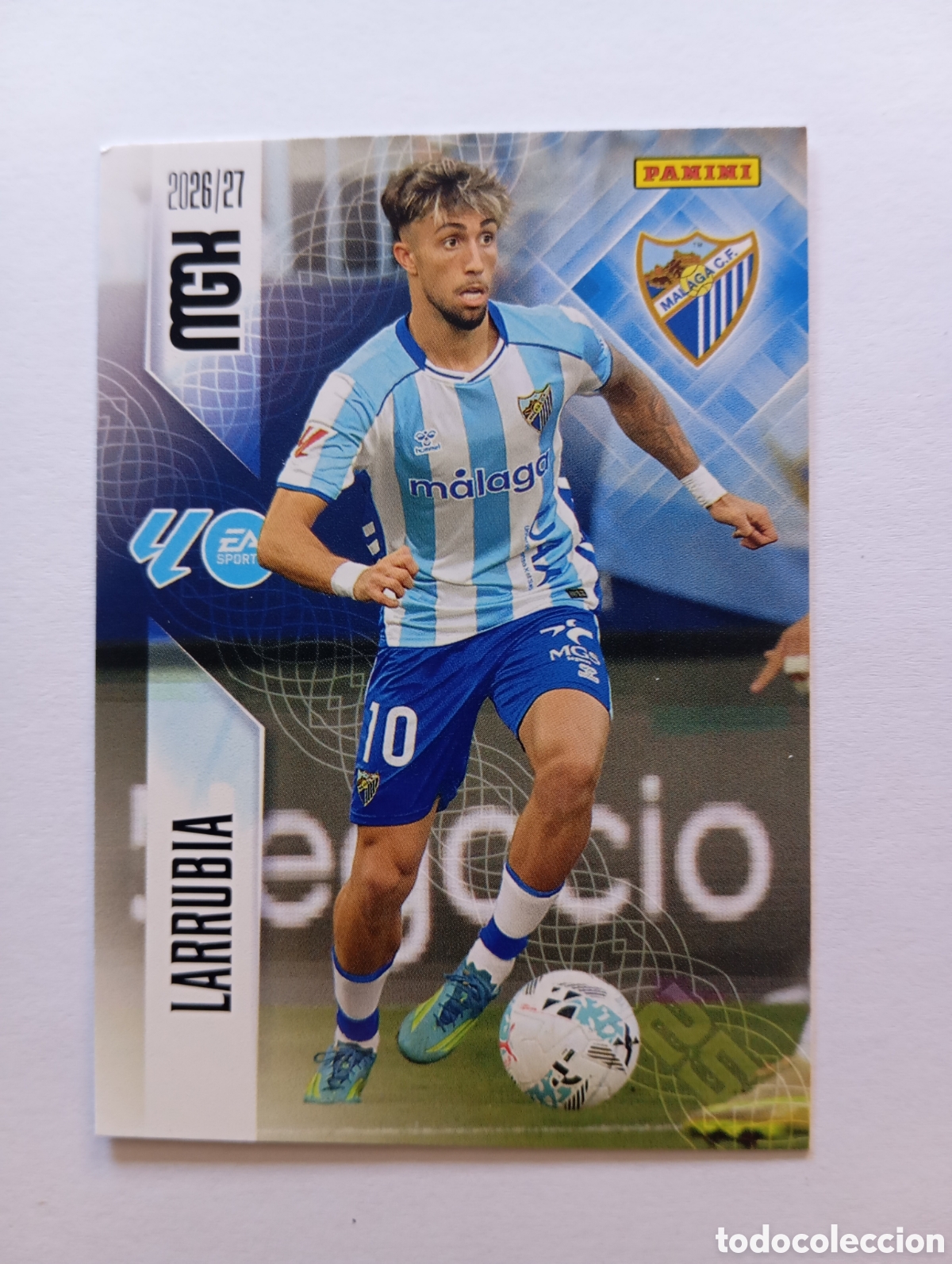 Cartes &agrave; collectionner de Football: 248 LARRUBIA MALAGA CF PANINI MEGACRACKS 26 27