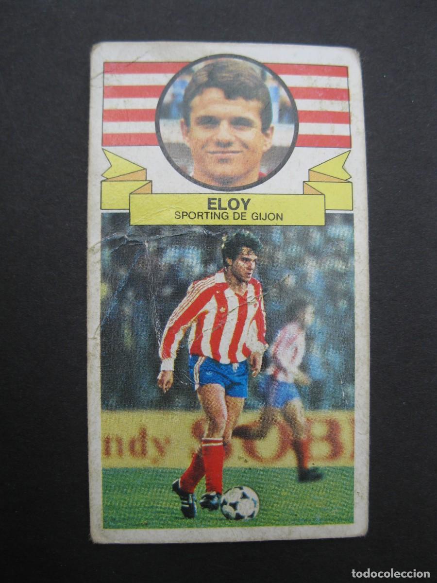 Football Stickers: ELOY (SPORTING DE GIJ&Oacute;N) - CAMPEONATO DE LIGA 85/86 - EDICIONES ESTE.
