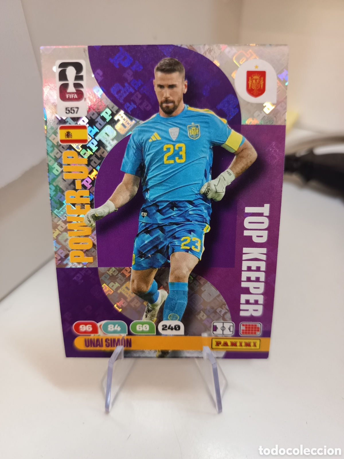 Football Stickers: 557 UNAI SIMON ADRENALYN WORLD CUP 2026 MUNDIAL