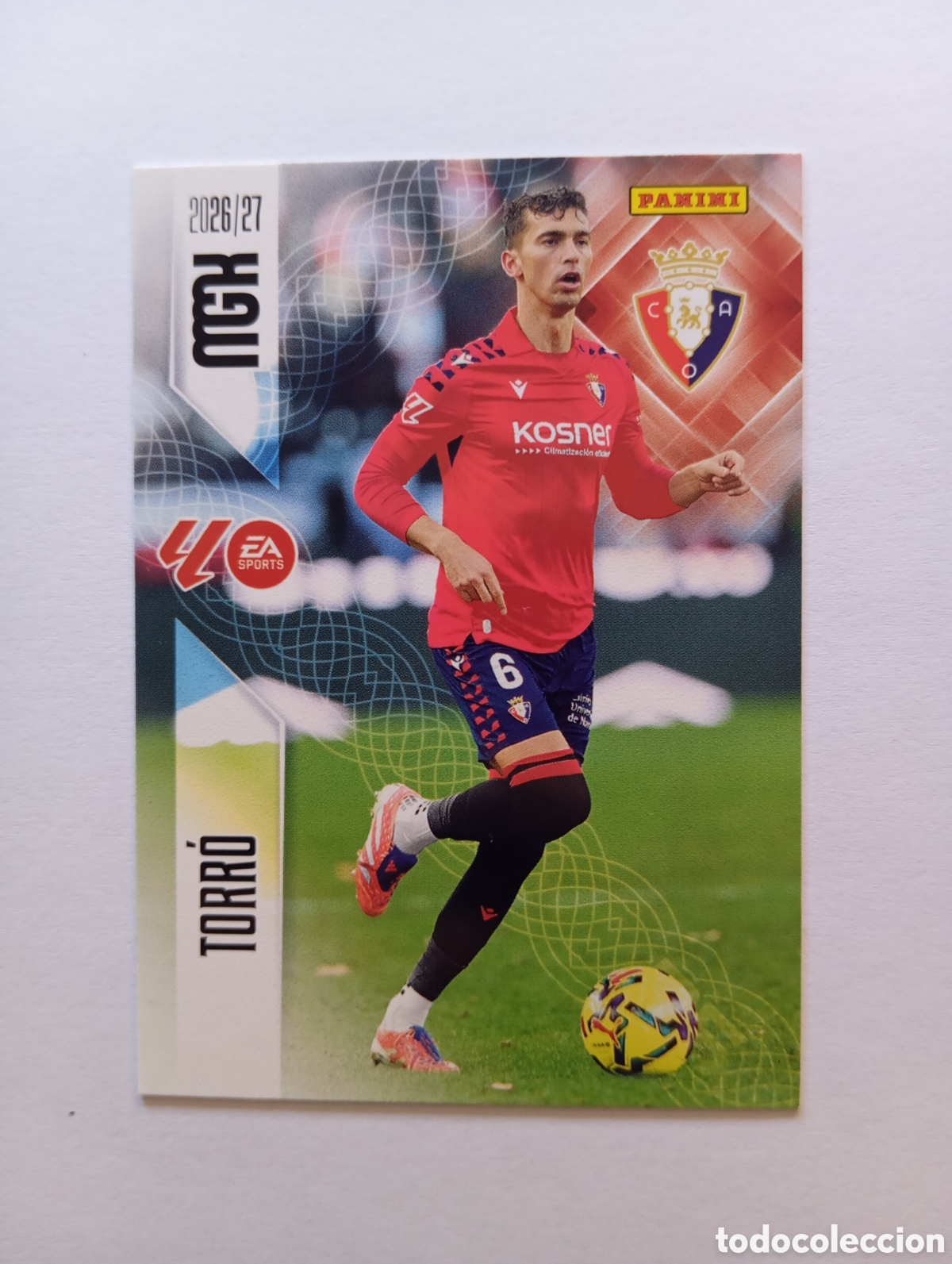 Cromos de f&uacute;tbol: 262 TORR&Oacute; OSASUNA PANINI MEGACRACKS 26 27