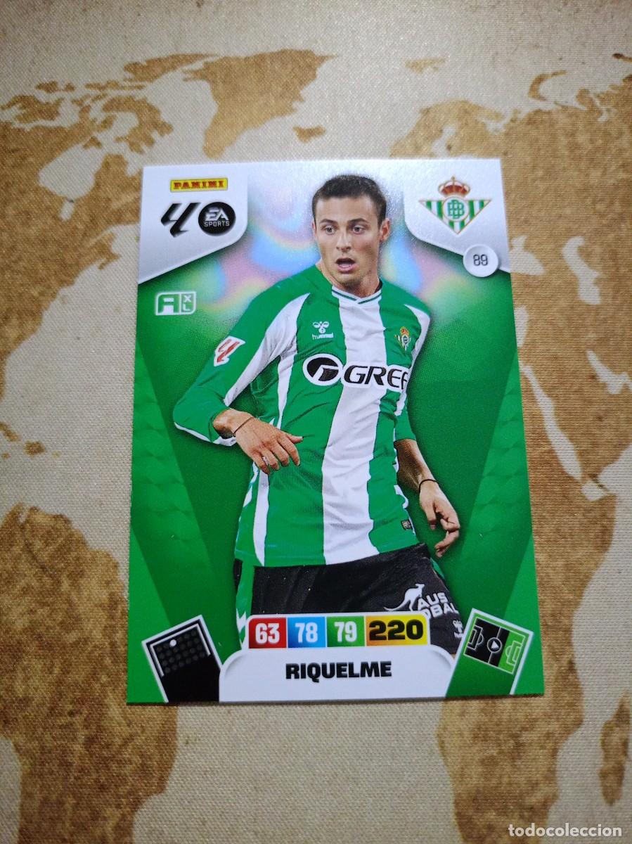 Cromos de f&uacute;tbol: Betis 89 RIQUELME Adrenalyn 2025-26