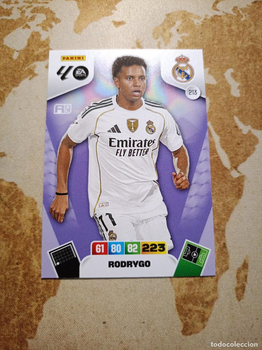 Cromos de f&uacute;tbol: Real Madrid 213 RODRYGO Adrenalyn 2025-26