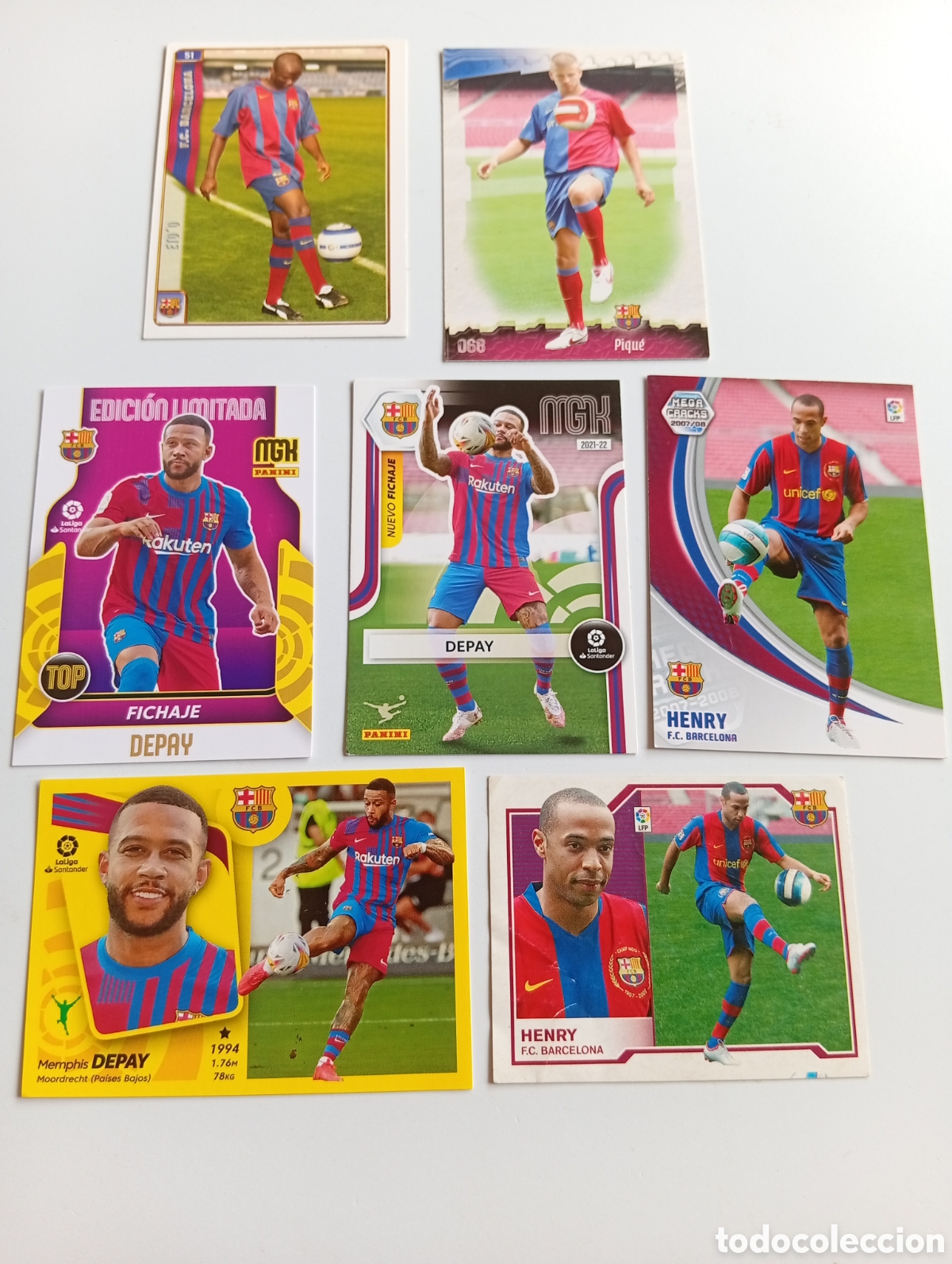 Figurine di Calcio: Lote fichajes f.c.barcelona