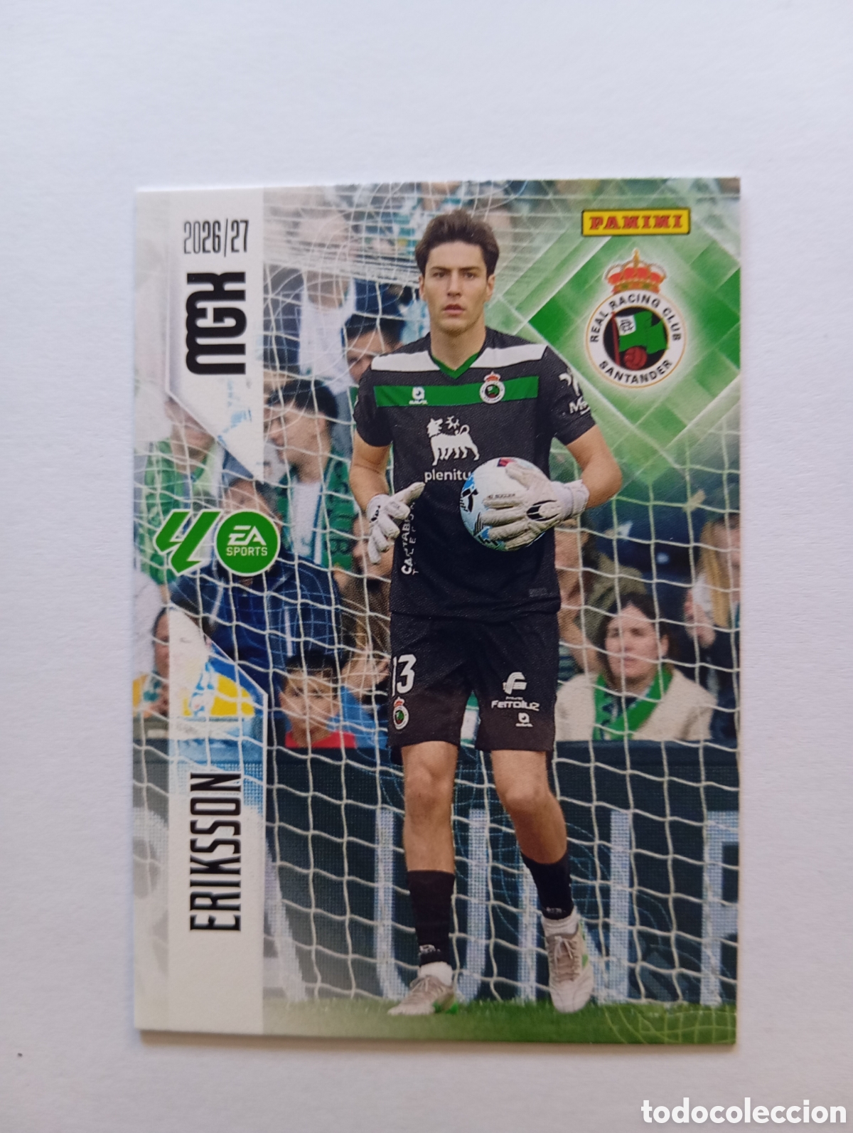 Cromos de f&uacute;tbol: 273 ERIKSSON RACING DE SANTANDER PANINI MEGACRACKS 26 27