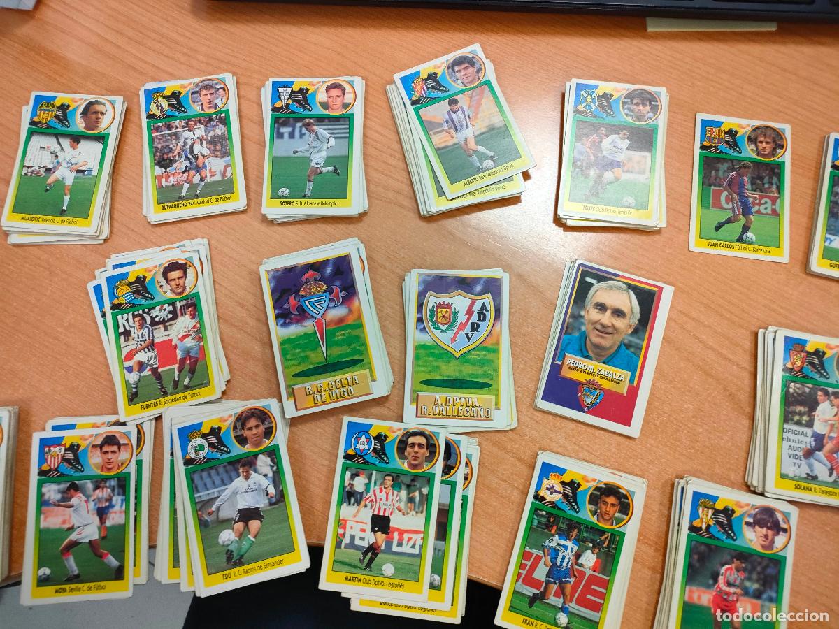 Cromos de f&uacute;tbol: GRAN LOTE DE 200 (APROX) CROMOS LIGA TEMPORADA 93-94. EDICIONES ESTE.
