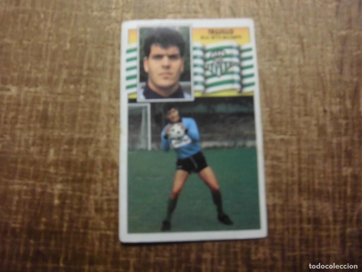 Cromos de f&uacute;tbol: TRUJILLO REAL BETIS LIGA 90-91 EDICIONES ESTE CROMO RECUPERADO