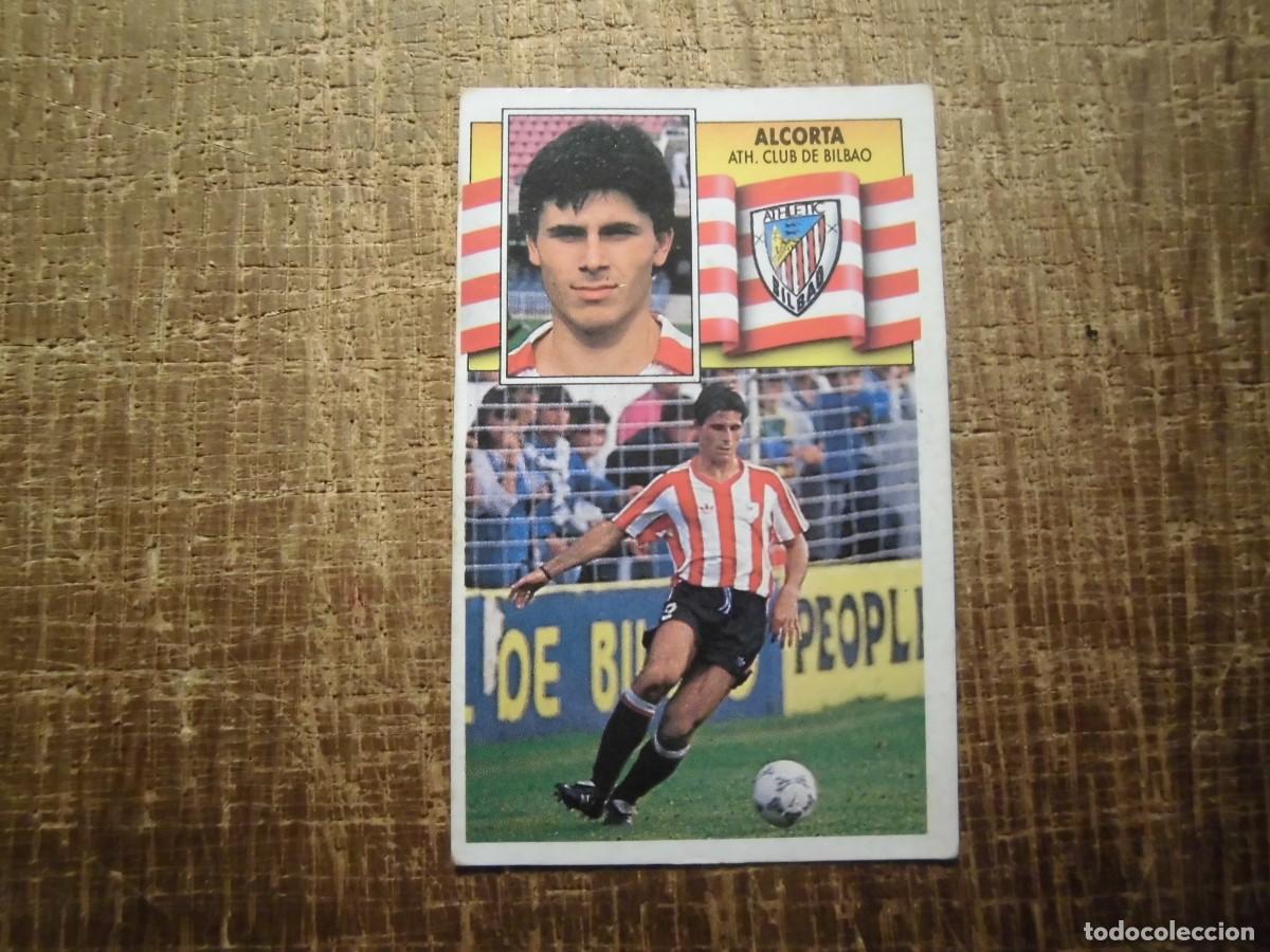 Cromos de Futebol: ALCORTA ATHLETIC DE BILBAO LIGA 90-91 EDICIONES ESTE CROMO RECUPERADO