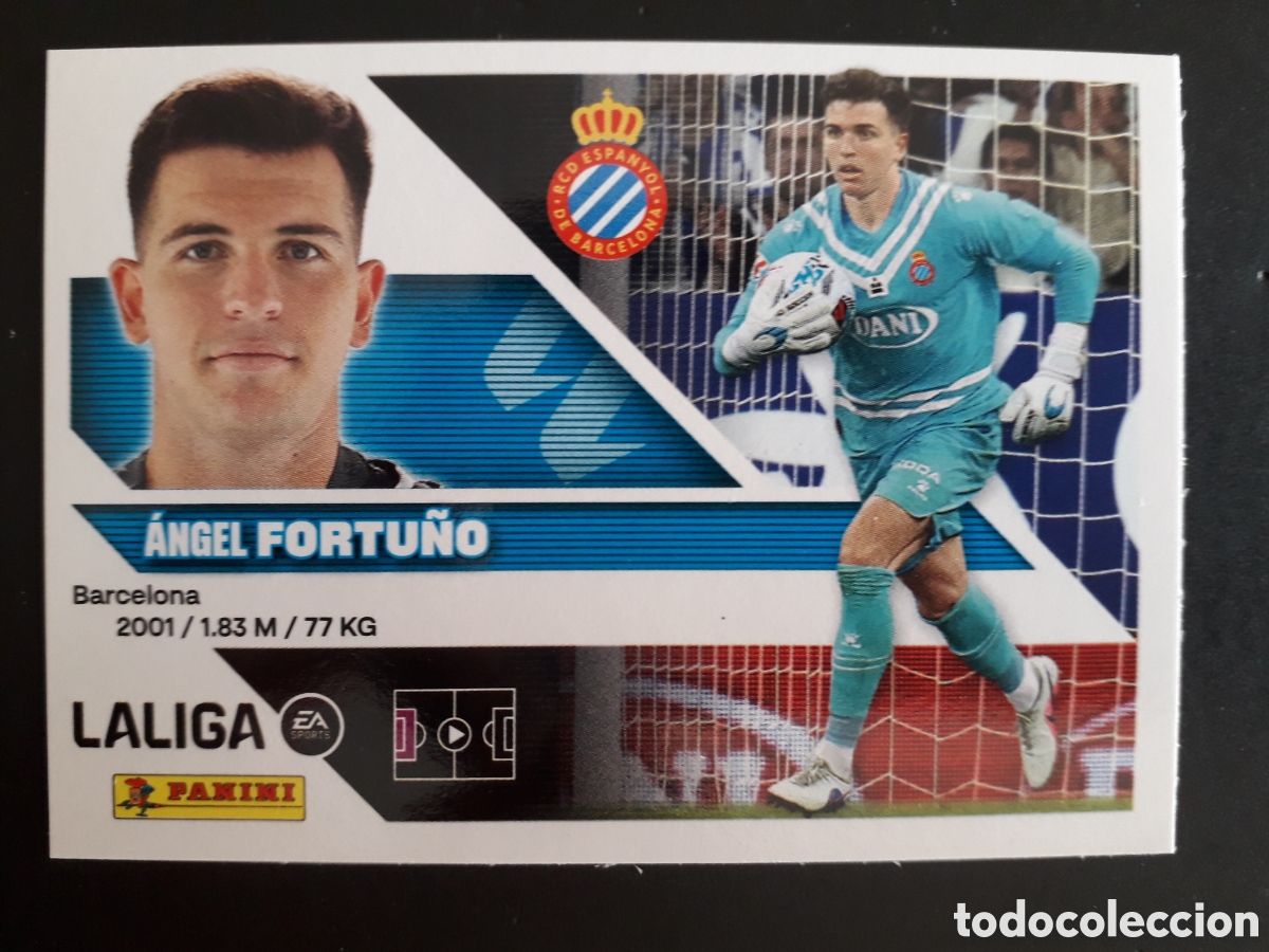 Cromos de Futebol: FORTU&Ntilde;O RCD ESPA&Ntilde;OL/ESPANYOL N&deg; 4 ED ESTE 2026 2027 26 27 SIN PEGAR PEDIDO M&Iacute;NIMO 3&euro;