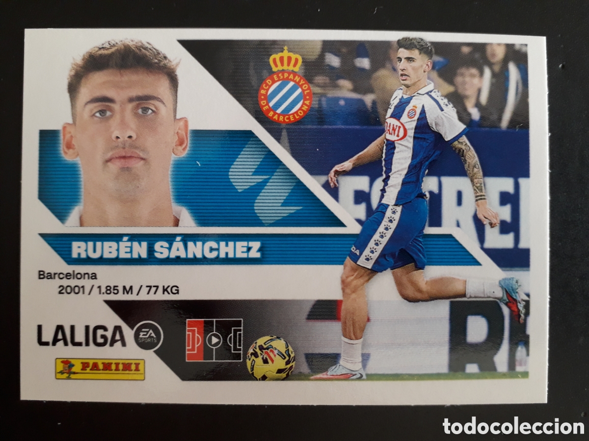 Cromos de Futebol: RUB&Eacute;N S&Aacute;NCHEZ RCD ESPA&Ntilde;OL/ESPANYOL N&deg; 6 ED ESTE 2026 2027 26 27 SIN PEGAR PEDIDO M&Iacute;NIMO 3&euro;