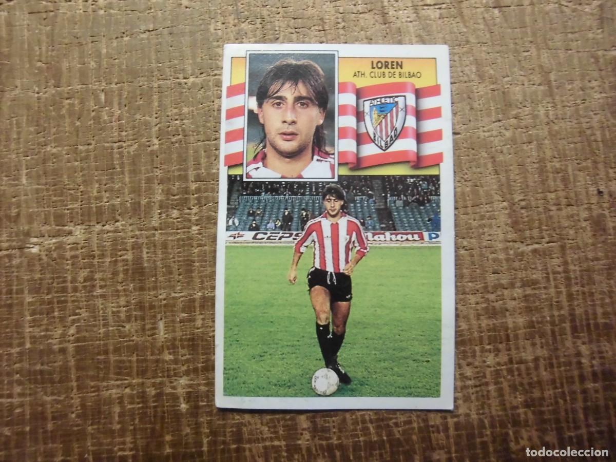 Cromos de Futebol: LOREN ATHLETIC DE BILBAO LIGA 90-91 EDICIONES ESTE CROMO RECUPERADO