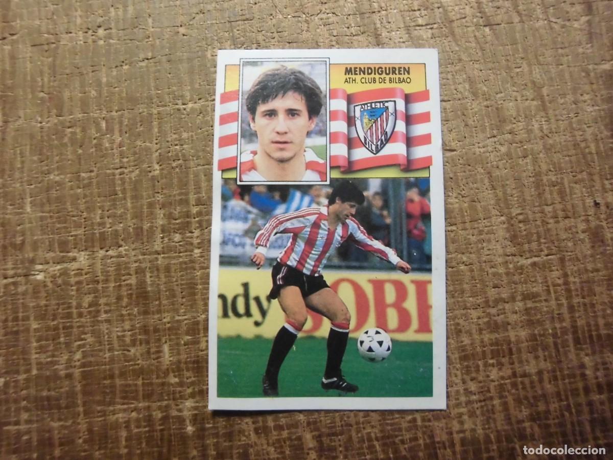 Cromos de Futebol: MENDIGUREN ATHLETIC DE BILBAO LIGA 90-91 EDICIONES ESTE CROMO RECUPERADO