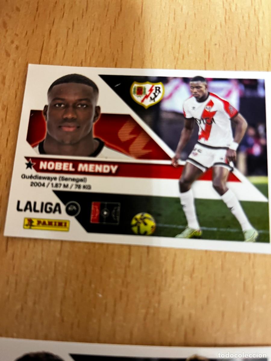 Cromos de f&uacute;tbol: LIGA ESTE 2026 2027 26 27 PANINI N&ordm; 7 NOBEL MENDY RAYO VALLECANO