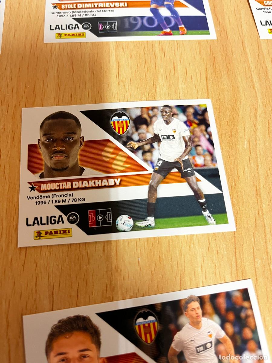 Cromos de f&uacute;tbol: LIGA ESTE 2026 2027 26 27 PANINI N&ordm; 8 B 8B DIAKHABY VALENCIA