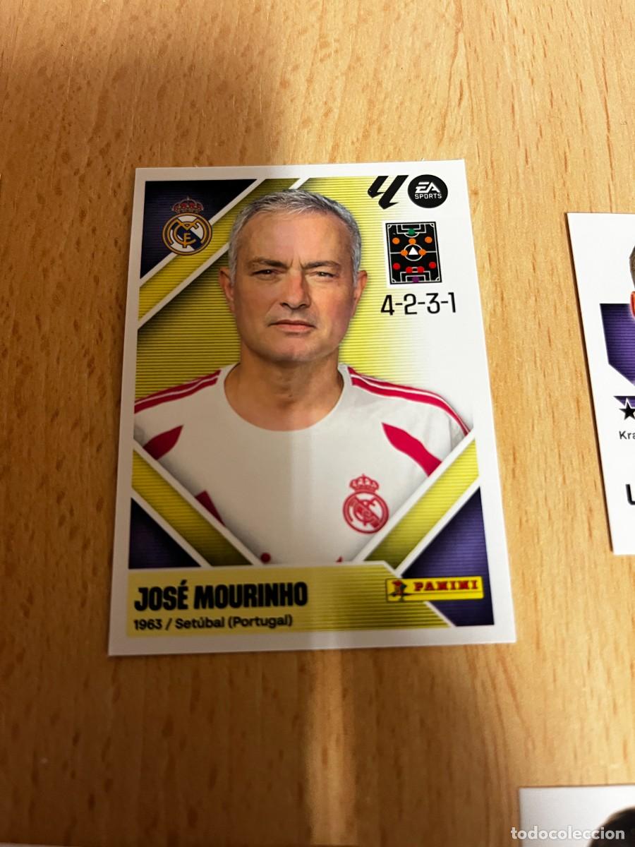Cromos de f&uacute;tbol: LIGA ESTE 2026 2027 26 27 PANINI N&ordm; 2 JOSE MOURINHO REAL MADRID