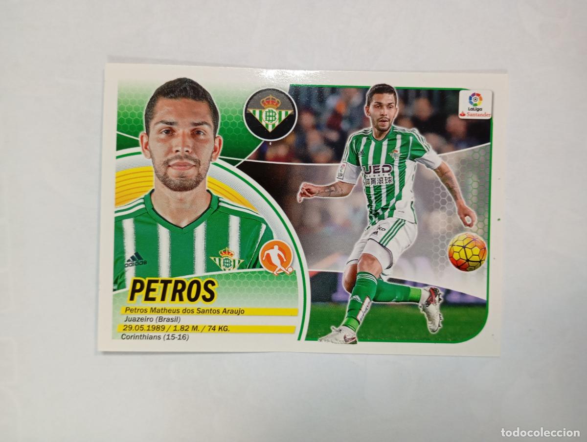 Cartes &agrave; collectionner de Football: CROMO LIGA 2016-2017. PETROS. REAL BETIS. COLECCIONES ESTE PANINI. TDKP29Z3