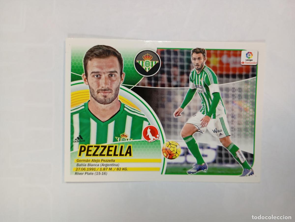 Fu&szlig;ball-Sticker: CROMO LIGA 2016-2017. PEZZELLA. REAL BETIS. COLECCIONES ESTE PANINI. TDKP29Z3