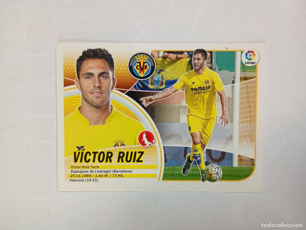 Figurine di Calcio: CROMO LIGA 2016-2017. V&Iacute;CTOR RUIZ. VILLARREAL. COLECCIONES ESTE PANINI. TDKP29Z3