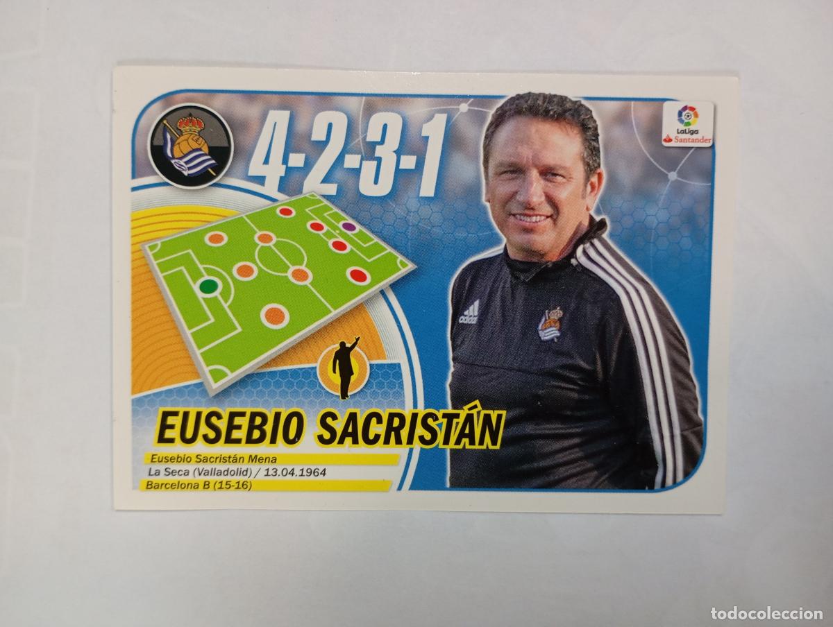 Figurine di Calcio: CROMO LIGA 2016-2017. EUSEBIO. REAL SOCIEDAD. COLECCIONES ESTE PANINI. TDKP29Z3