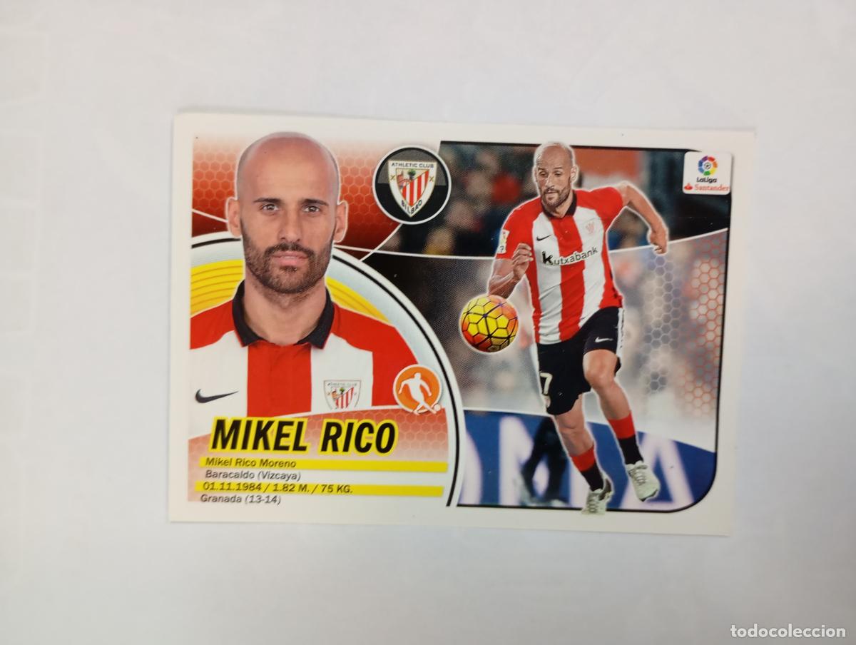 Figurine di Calcio: CROMO LIGA 2016-2017. MIKEL RICO. ATHLETIC DE BILBAO. COLECCIONES ESTE PANINI. TDKP29Z3