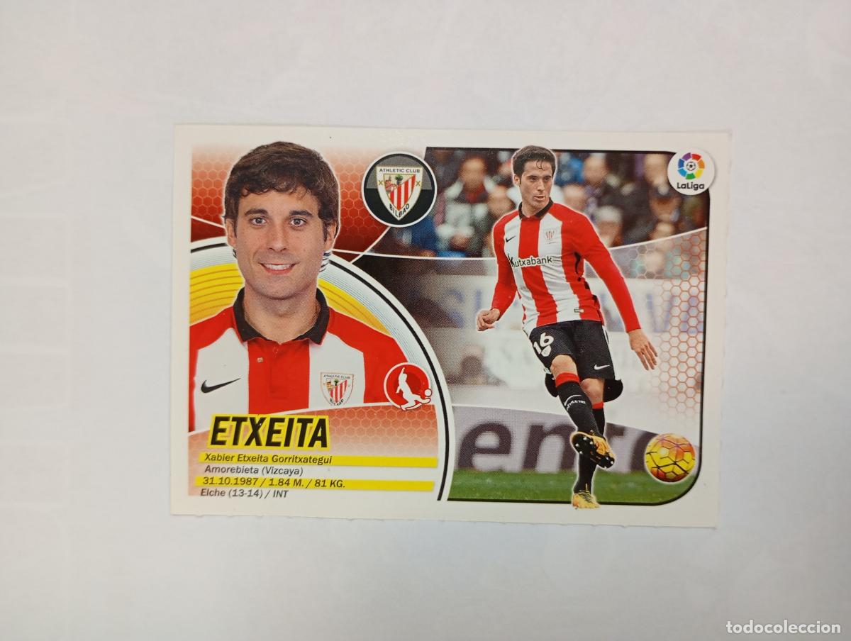 Figurine di Calcio: CROMO LIGA 2016-2017. ETXEITA. ATHLETIC DE BILBAO. COLECCIONES ESTE PANINI. TDKP29Z3