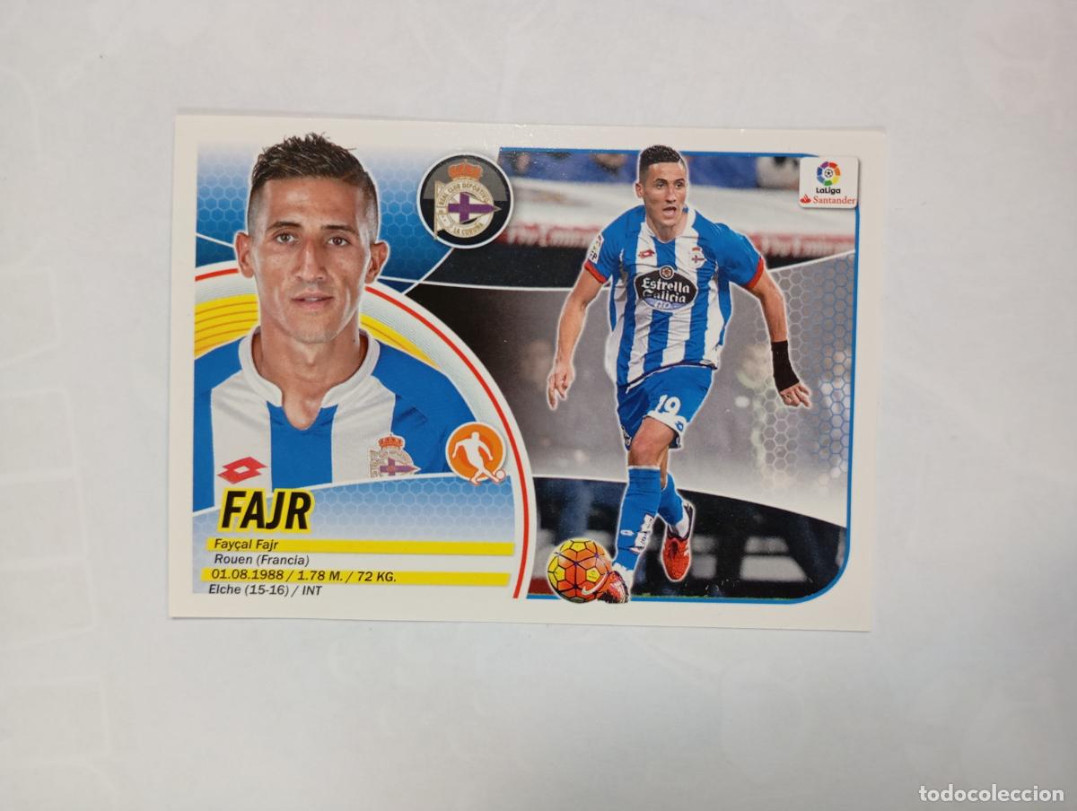 Figurine di Calcio: CROMO LIGA 2016-2017. FAJR. DEPORTIVO DE LA CORU&Ntilde;A. COLECCIONES ESTE PANINI. TDKP29Z3