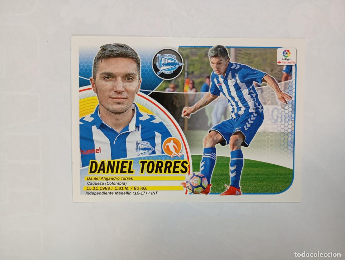 Cartes &agrave; collectionner de Football: CROMO LIGA 2016-2017. DANIEL TORRES. ALAV&Eacute;S. COLECCIONES ESTE PANINI. TDKP29Z3