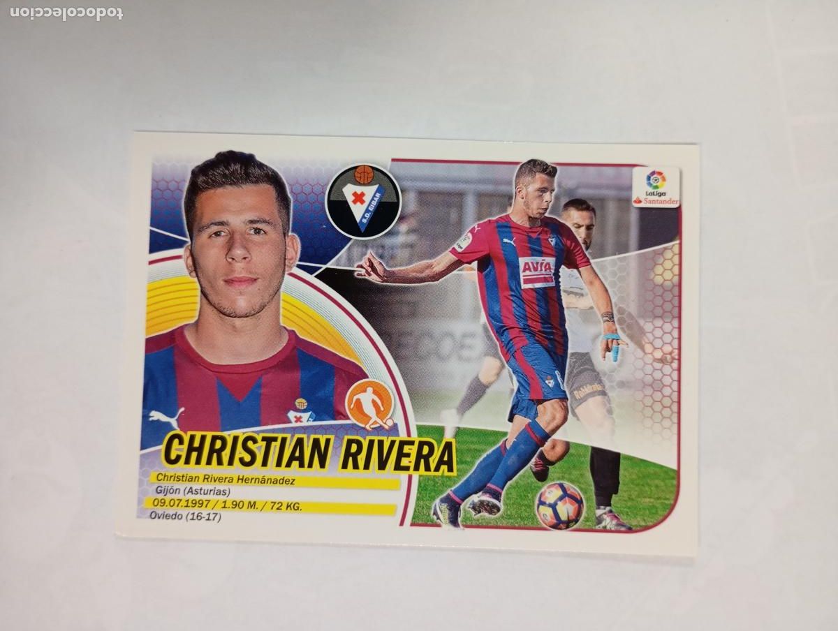 Cromos de Futebol: CROMO LIGA 2016-2017. CHRISTIAN. RIVERA. EIBAR. COLECCIONES ESTE PANINI. TDKP29Z3