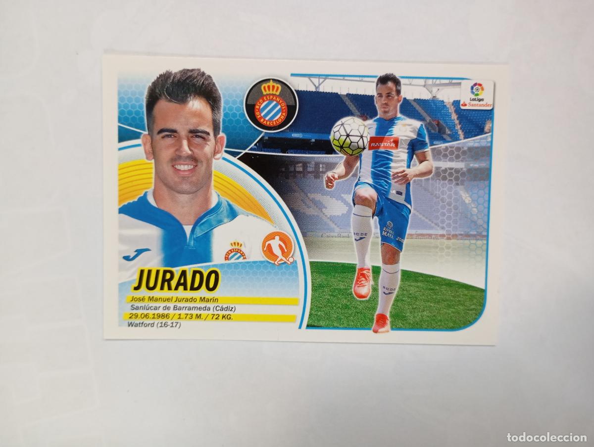 Cromos de Futebol: CROMO LIGA 2016-2017. JURADO. ESPANYOL. COLECCIONES ESTE PANINI. TDKP29Z3