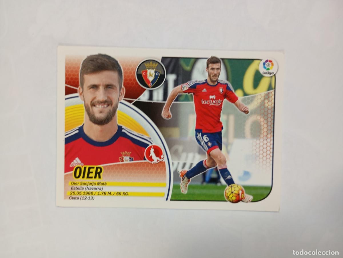 Cromos de f&uacute;tbol: CROMO LIGA 2016-2017. OIER. OSASUNA. COLECCIONES ESTE PANINI. TDKP29Z3