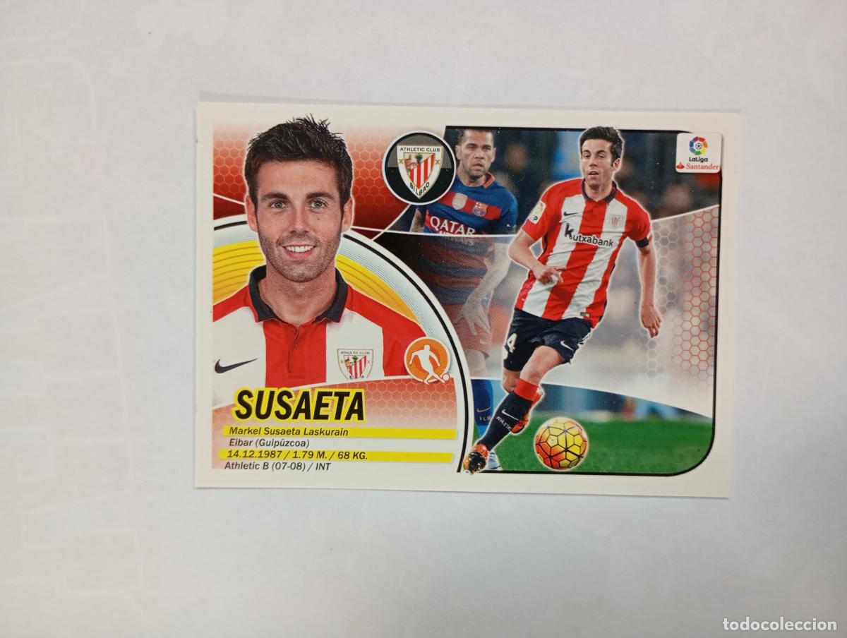Cromos de f&uacute;tbol: CROMO LIGA 2016-2017. SUSAETA. ATHLETIC DE BILBAO. COLECCIONES ESTE PANINI. TDKP29Z3