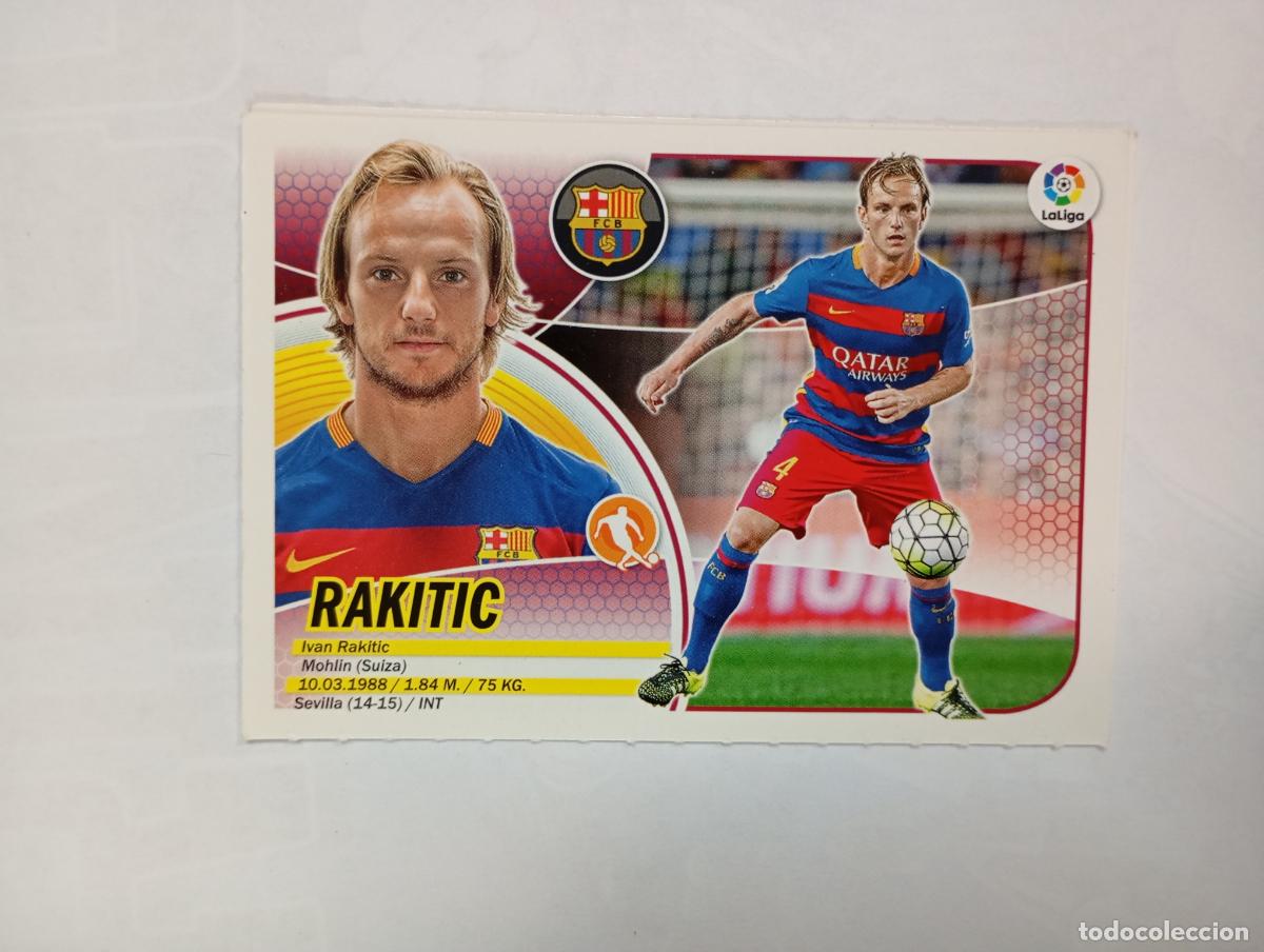 Cromos de f&uacute;tbol: CROMO LIGA 2016-2017. RAKITIC. F.C. BARCELONA. COLECCIONES ESTE PANINI. TDKP29Z3