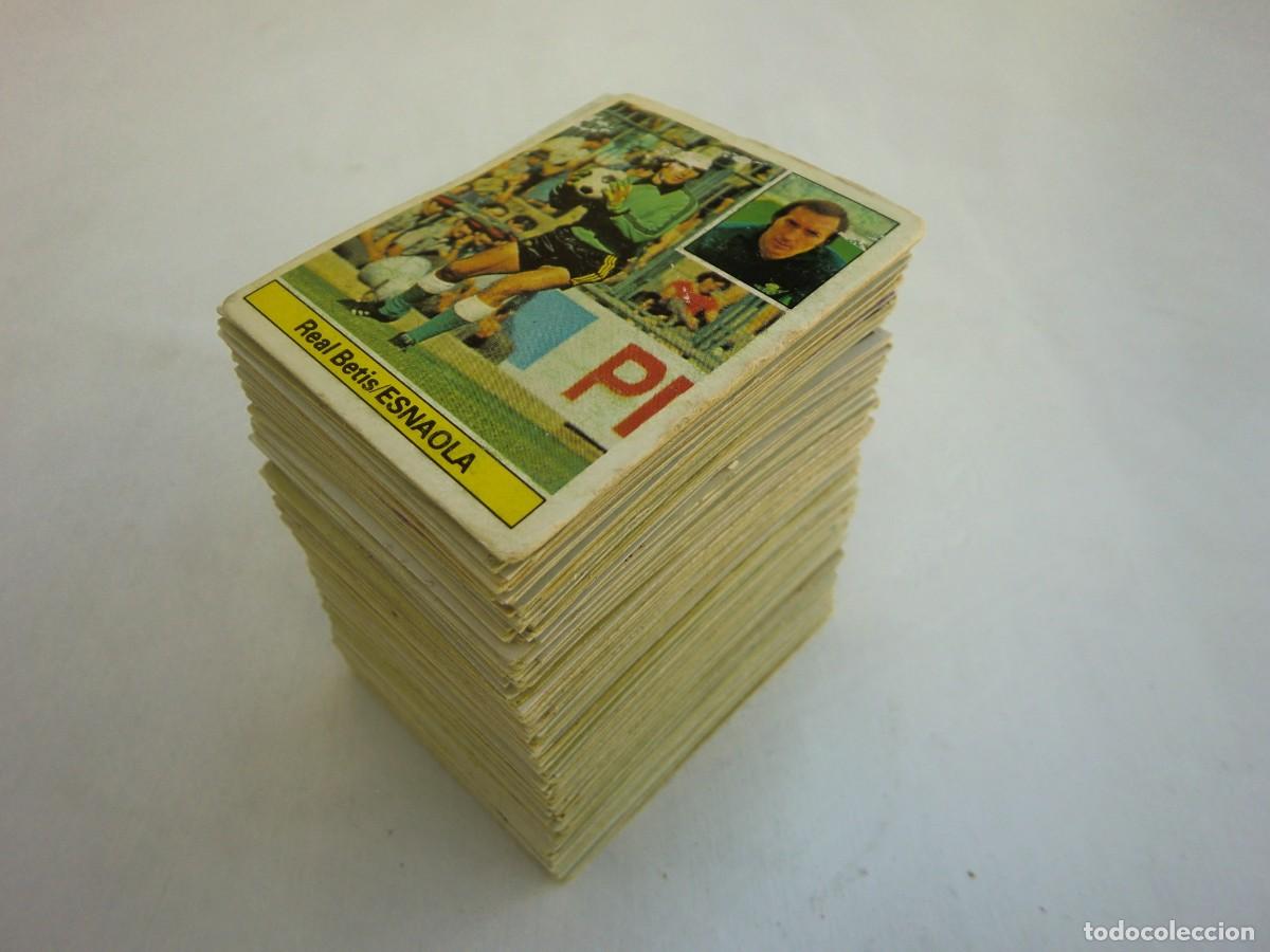 Cromos de f&uacute;tbol: Lote de 236 cromos de f&uacute;tbol LIGA ESTE 81-82 1981-1982