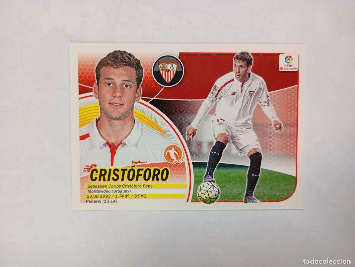 Cromos de f&uacute;tbol: CROMO LIGA 2016-2017. CRIST&Oacute;FORO. SEVILLA. COLECCIONES ESTE PANINI. TDKP29Z3