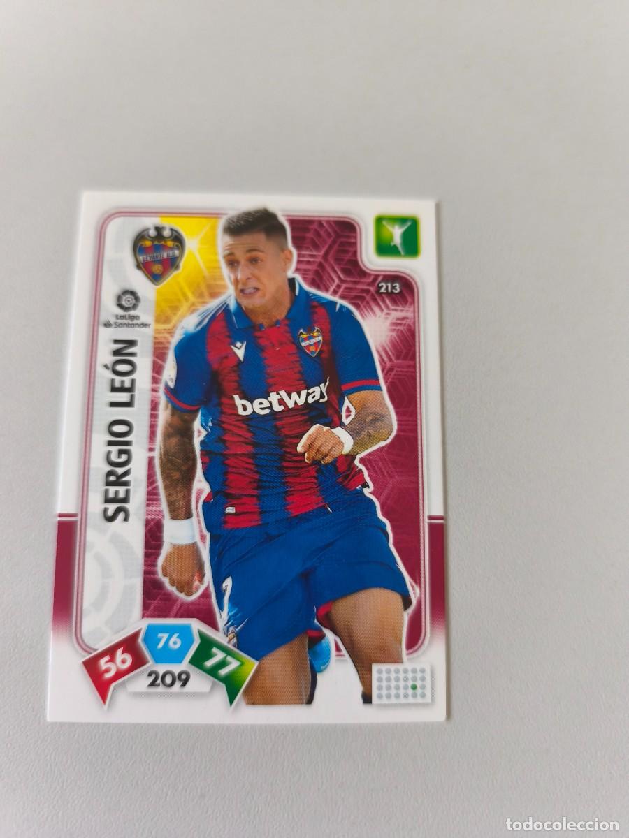 Cromos de f&uacute;tbol: ADRENALYN XL 2019 2020 19 20 SERGIO LEON LEVANTE 213 H4