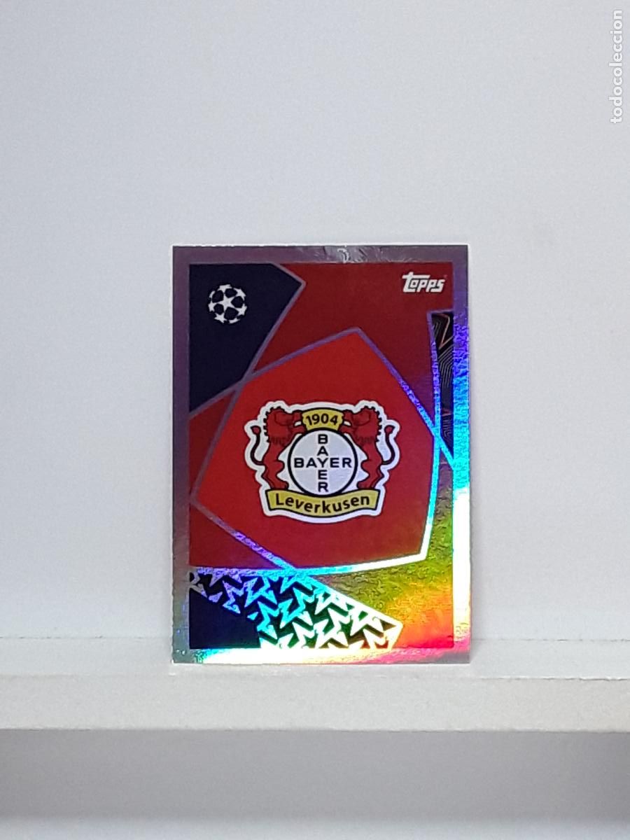 Cromos de f&uacute;tbol: CHAMPIONS STICKER 2025 2026 25 26 ALBUM TOPPS LEAGUE N 126 BAYER LEVERKUSEN ESCUDO LOGO